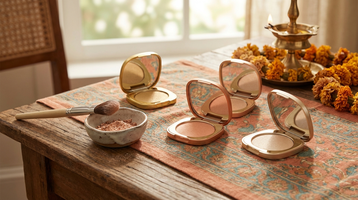 Best Affordable Highlighter India 2026 — Under 500 Glow — Makeup guide by LuminaPicks