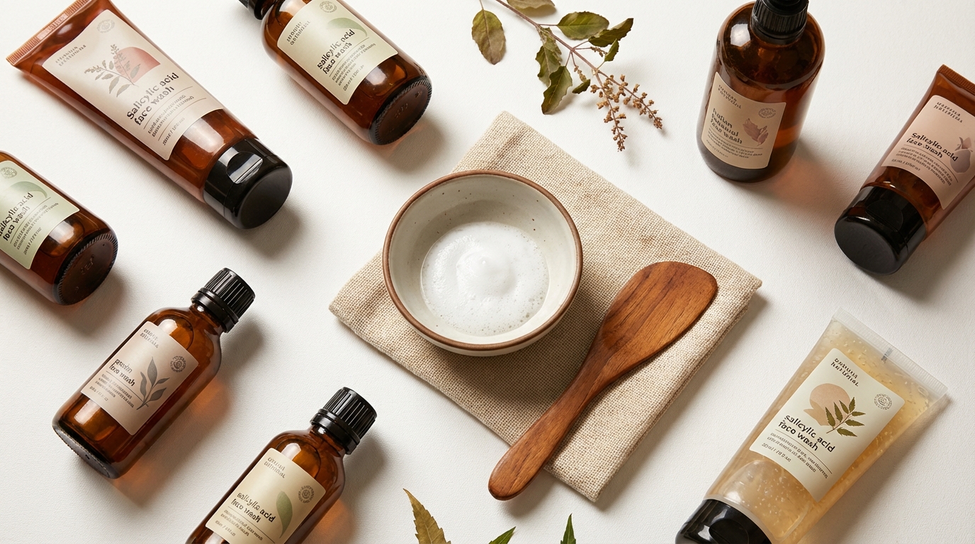 Best Salicylic Acid Face Wash India 2026 — Tested on Oily — Beauty guide by LuminaPicks