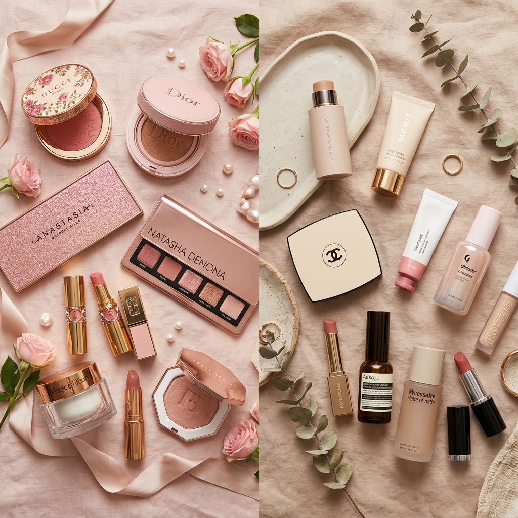 Charlotte Tilbury vs Rare Beauty — Which Is Actually Worth It UK 2026? — Makeup guide by LuminaPicks