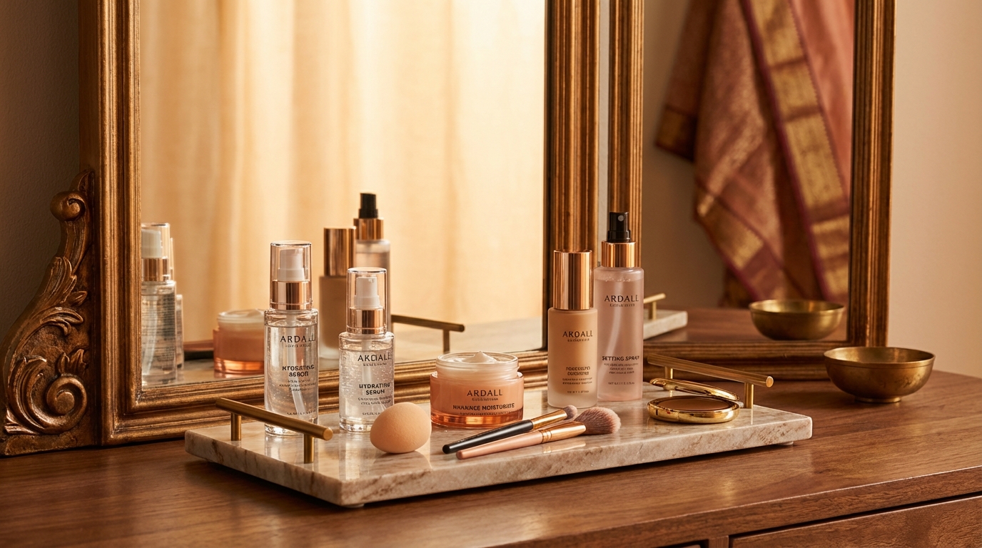 Glass Skin Makeup Tutorial India 2026 — The Dewy Finish — Makeup guide by LuminaPicks