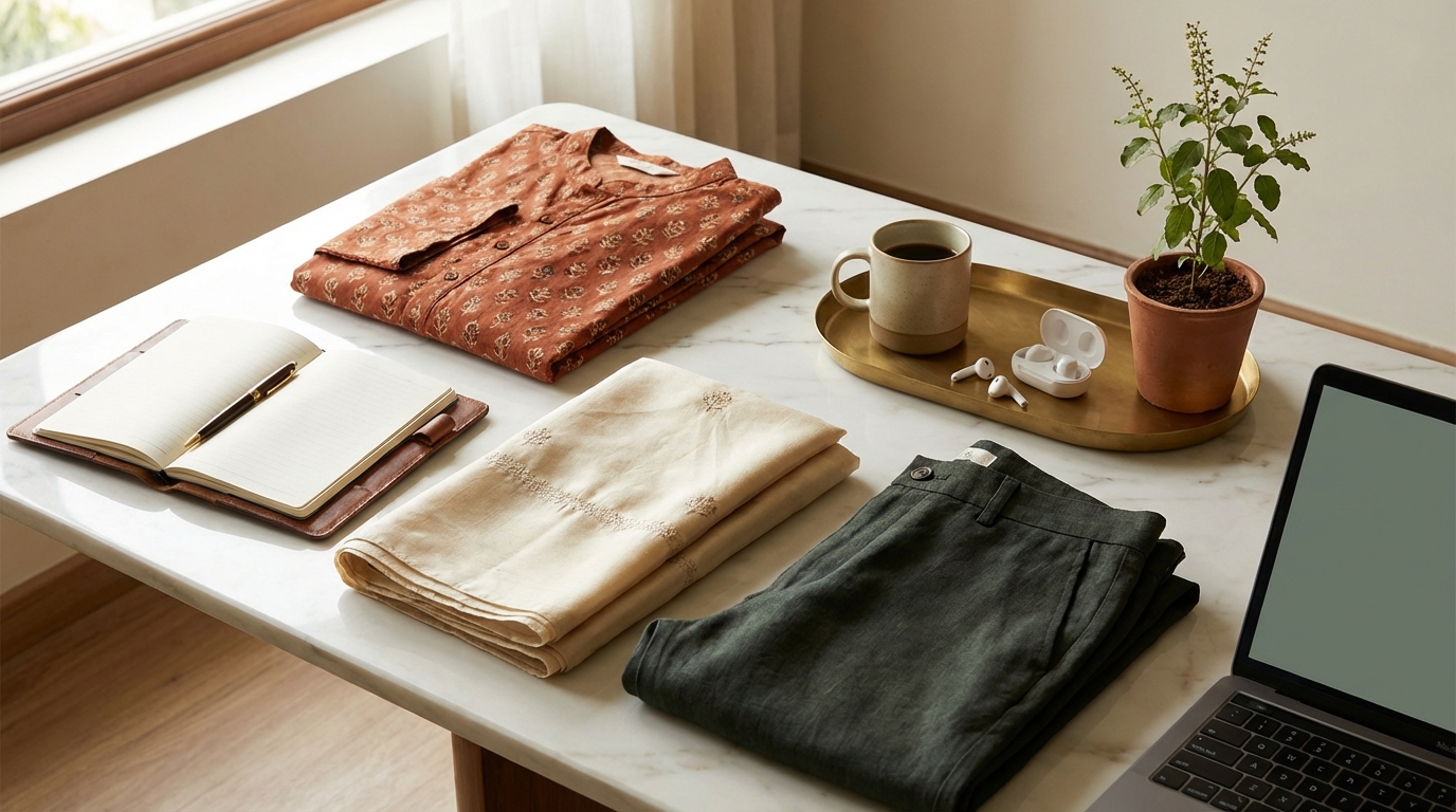 Work From Home Outfits India 2026 — Video Call Ready — Fashion guide by LuminaPicks